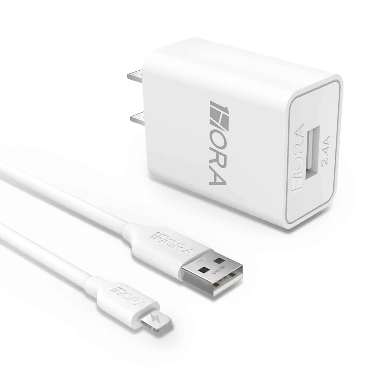 Cargador Para iPhone iPad 1 Hora Carga Rapida 2.0a Lightning