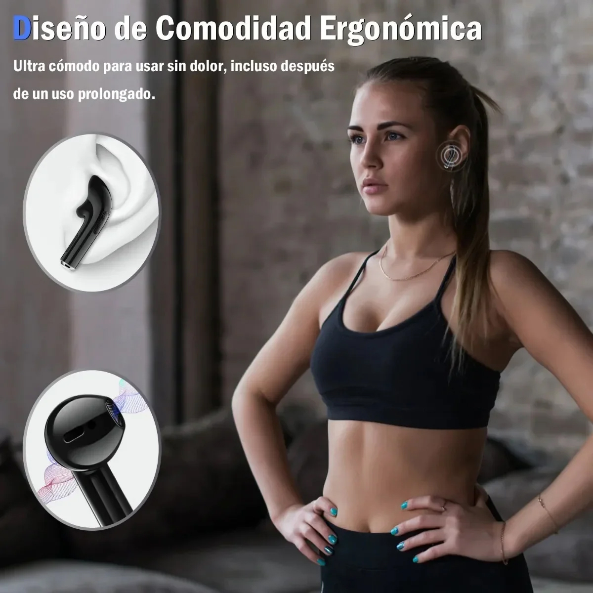Audifonos inalambricos 1hora 6 horas continuas de duracion 