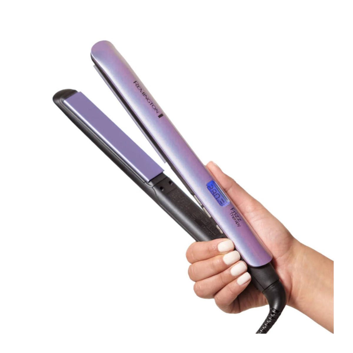 Plancha Alaciadora Remington Frizz Control Morada S8510