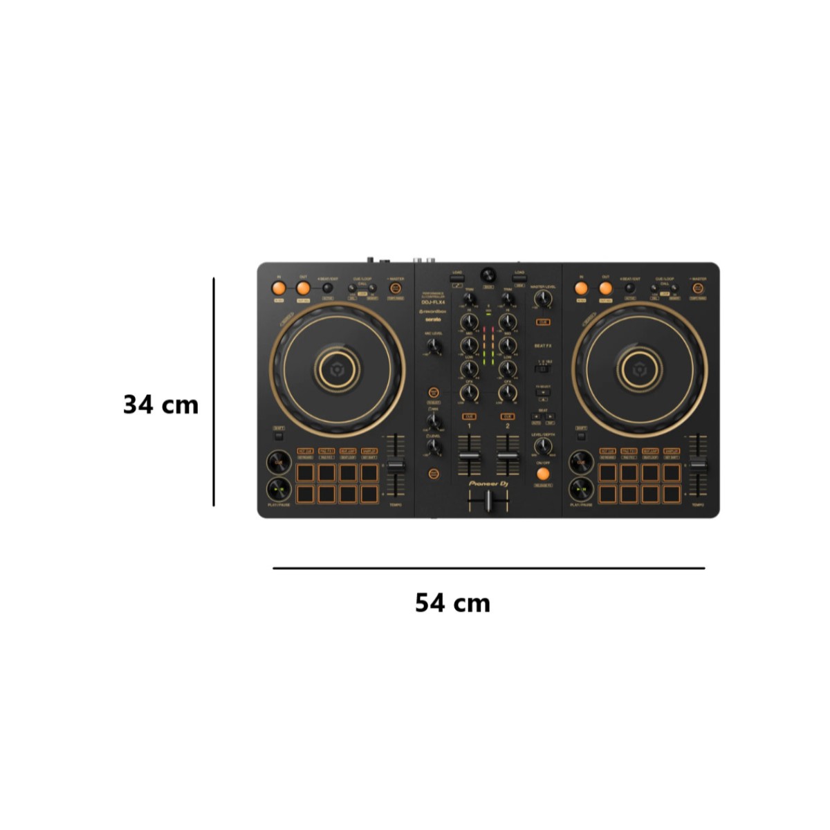 Controlador DJ Pioneer 2 Canales DDJ-FLX4-N