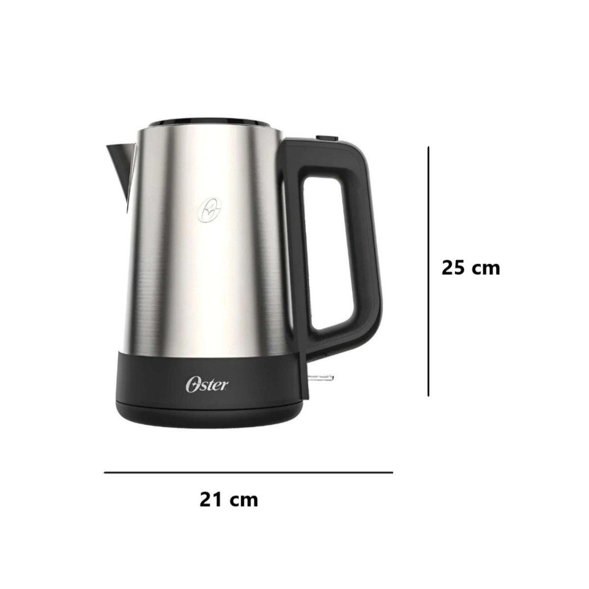 Hervidor Eléctrico Oster 1.7 Litros Gris BVSTKE671