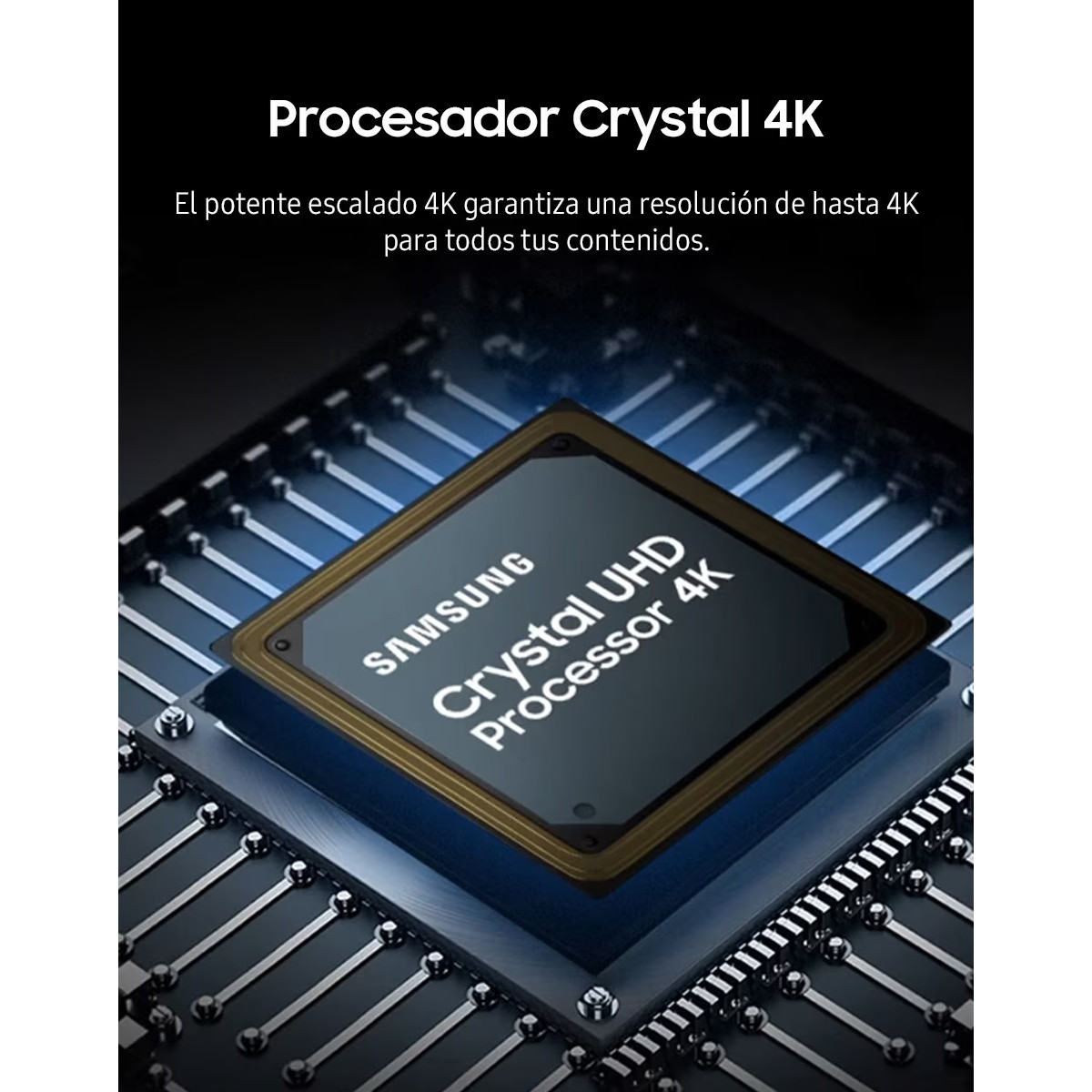 Televisión Pantalla 50 Pulgadas Samsung Smart TV Crystal 4K UHD UN-50U8200