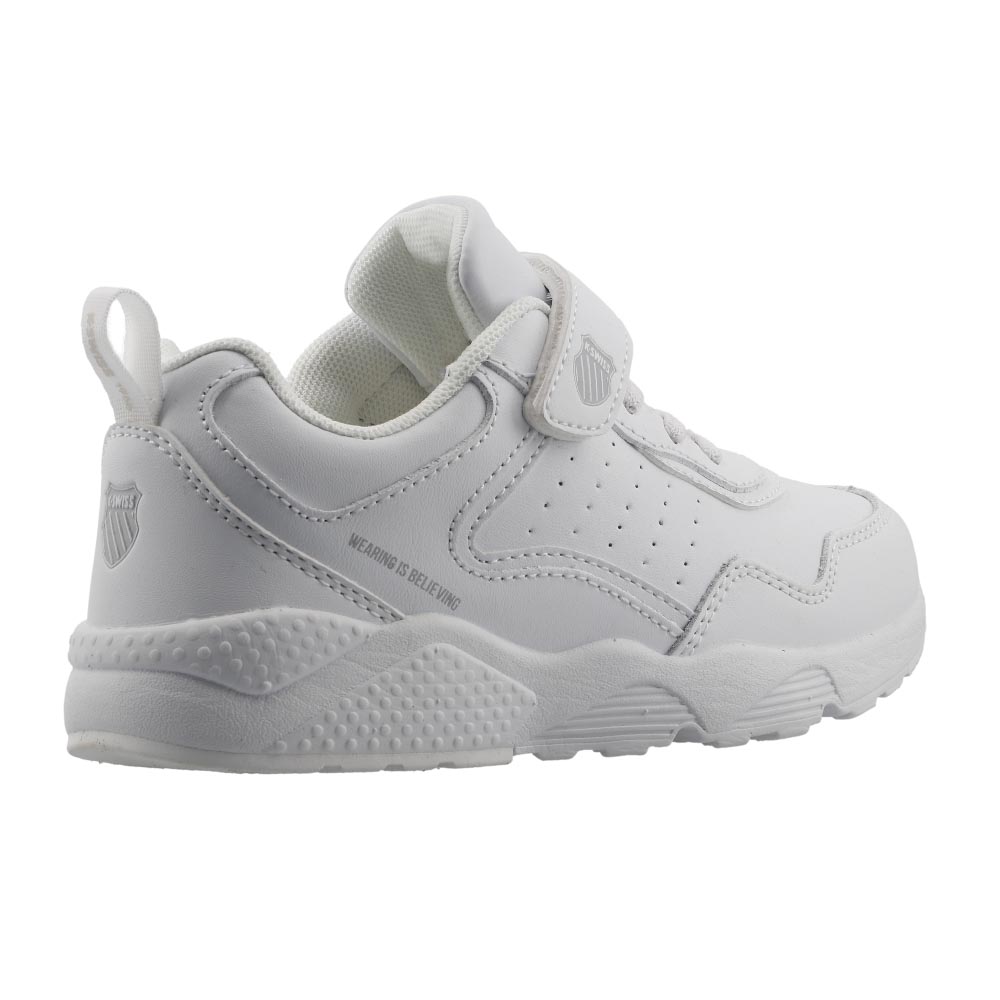 Tenis Niña Kswiss Ship Blanco Escolar Niña Casual Urbano Talla 17 a 22 E