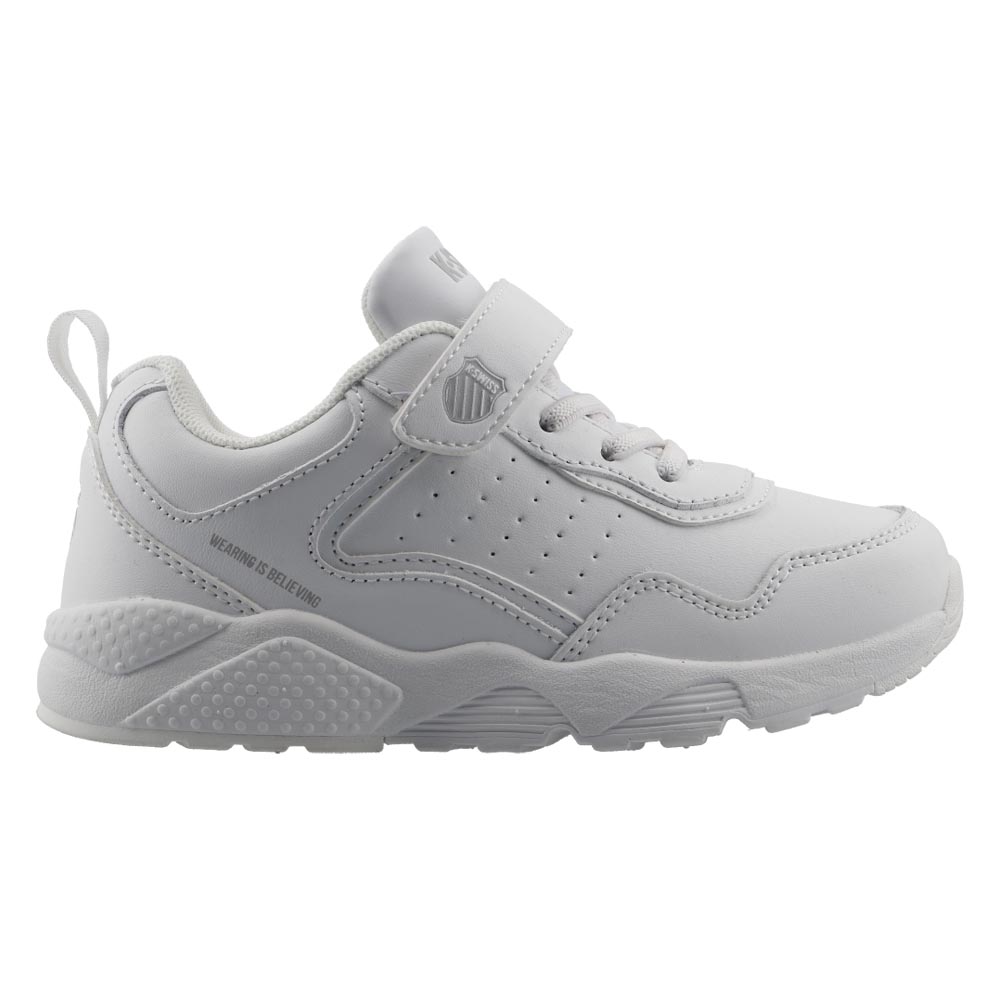 Tenis Niña Kswiss Ship Blanco Escolar Niña Casual Urbano Talla 17 a 22 E