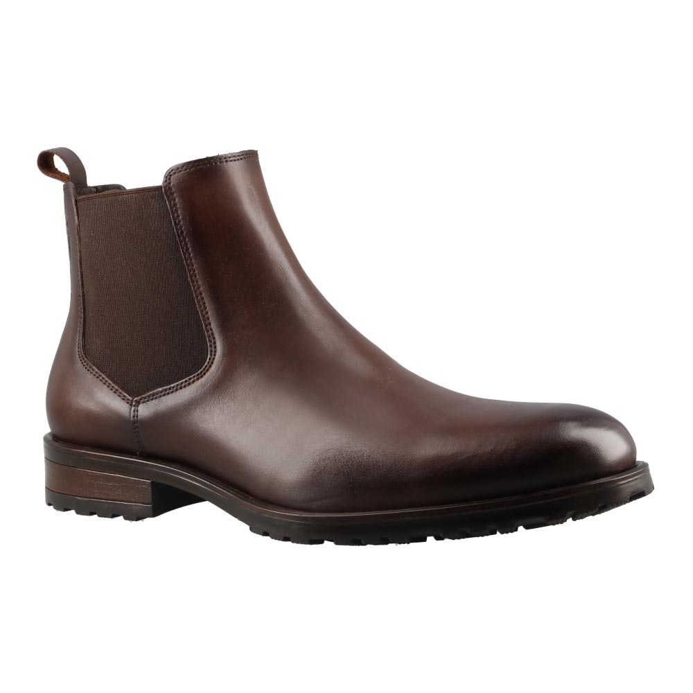 Bota Hombre Christian Gallery 4200 Moka  En Piel Botin para Hombre Talla 25 a 29.5 M