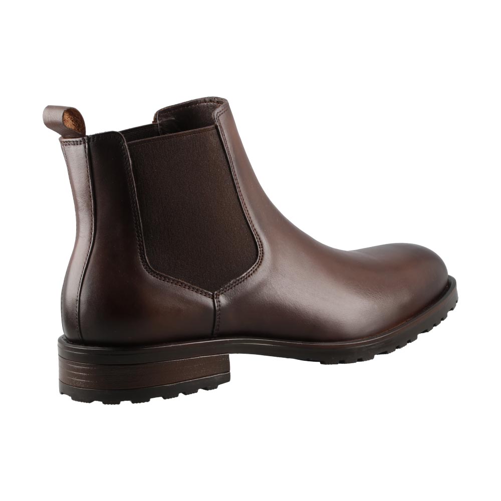 Bota Hombre Christian Gallery 4200 Moka  En Piel Botin para Hombre Talla 25 a 29.5 M