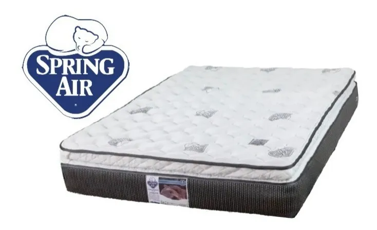 Colchon Spring Air Matrimonial Ortopedico Colchoneta Phantom
