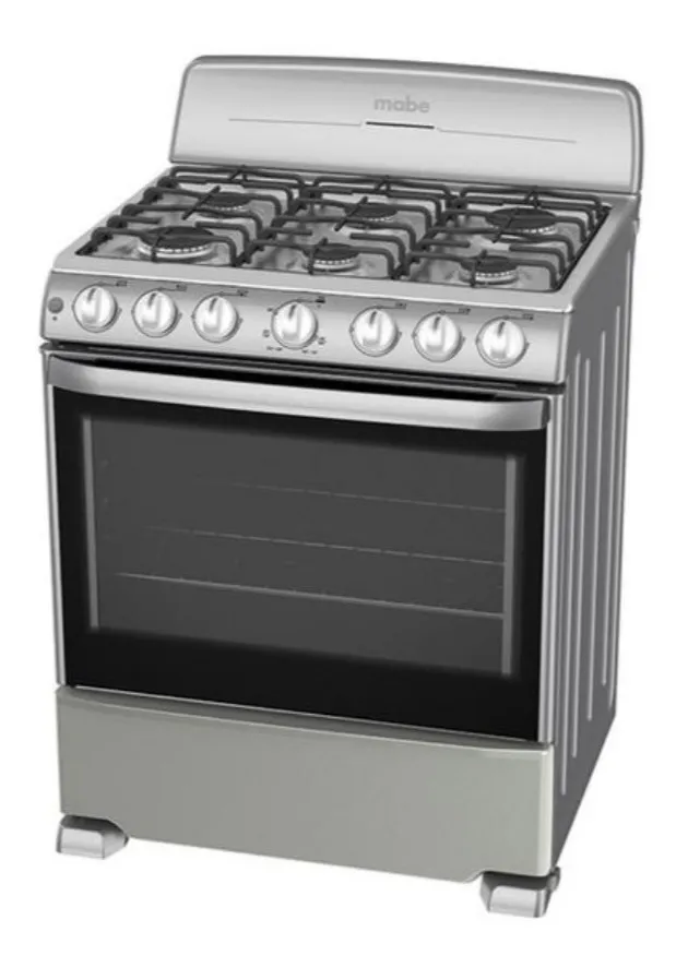 Estufa  de 6 Quemadores - MABE Color Gris 7646