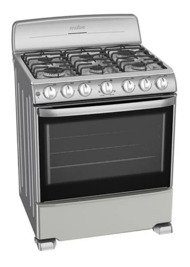 Estufa  de 6 Quemadores - MABE Color Gris 7646