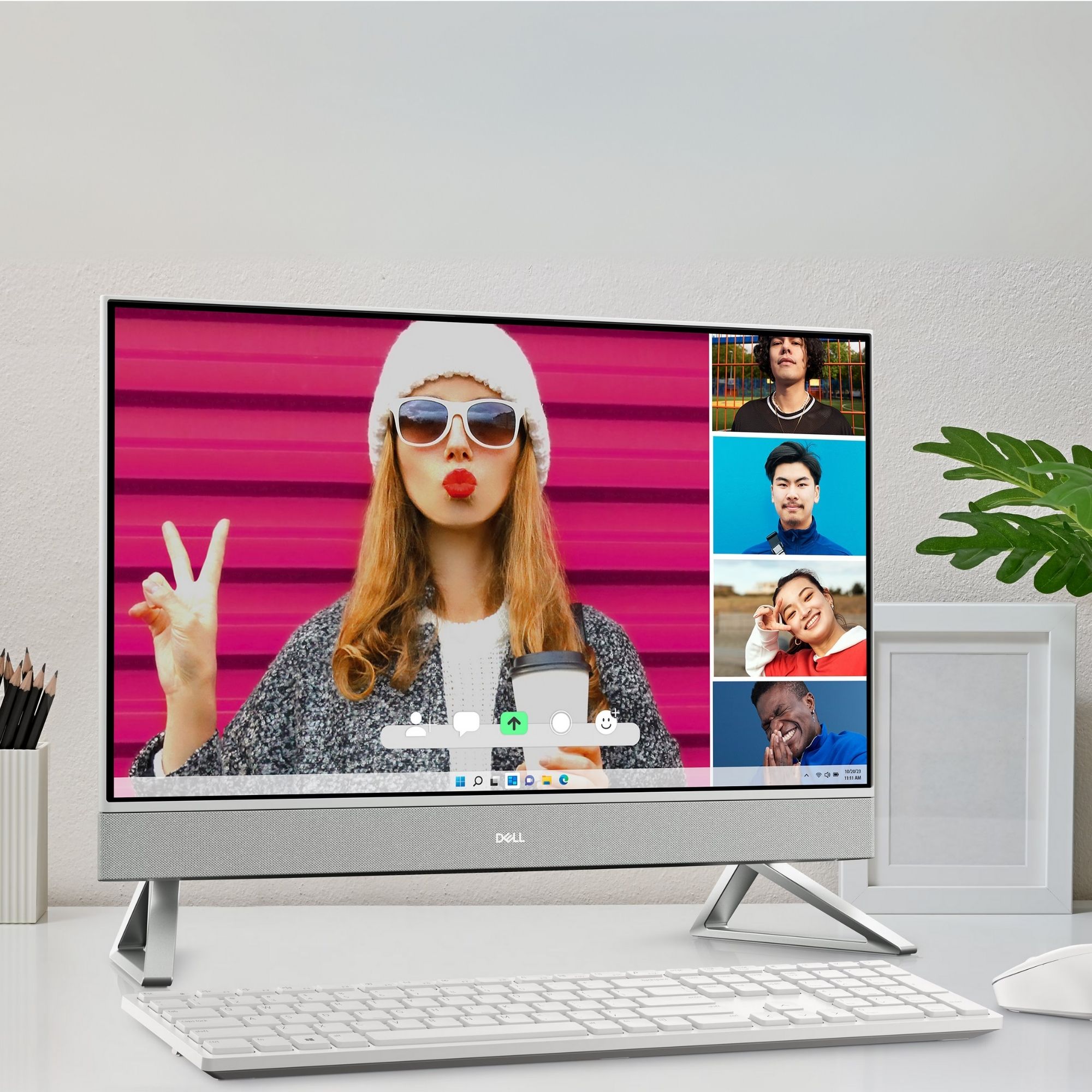 Dell Inspiron 5430 de 23.8'', Touch, Intel Core i5-1334U, 16 GB RAM, 512 GB SSD NVMe, Windows 11 Home, Blanco