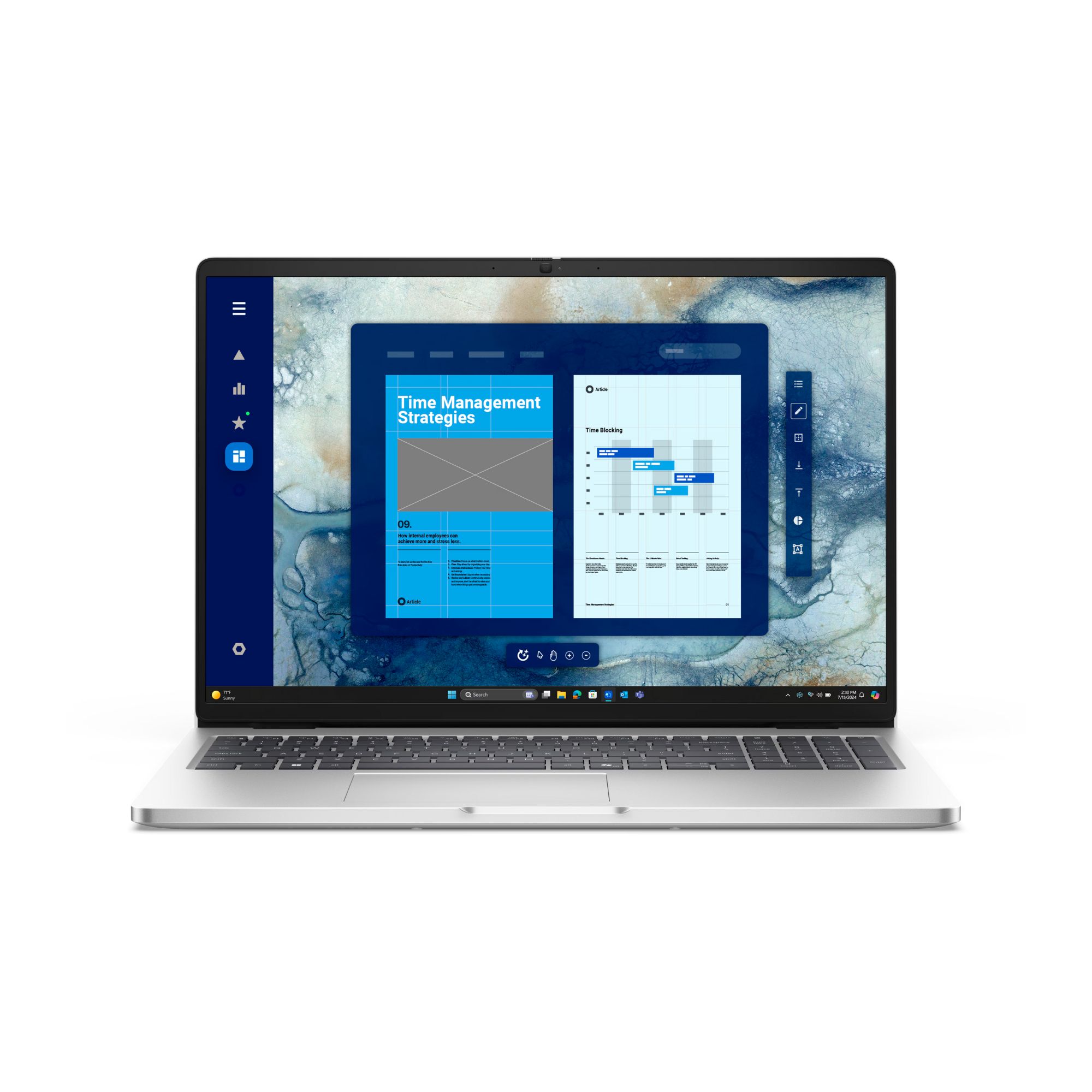 Dell Pro de 16'', Intel Core Ultra 5 235U, 16 GB RAM DDR5, 512 GB SSD NVMe, Windows 11 Pro, Plata