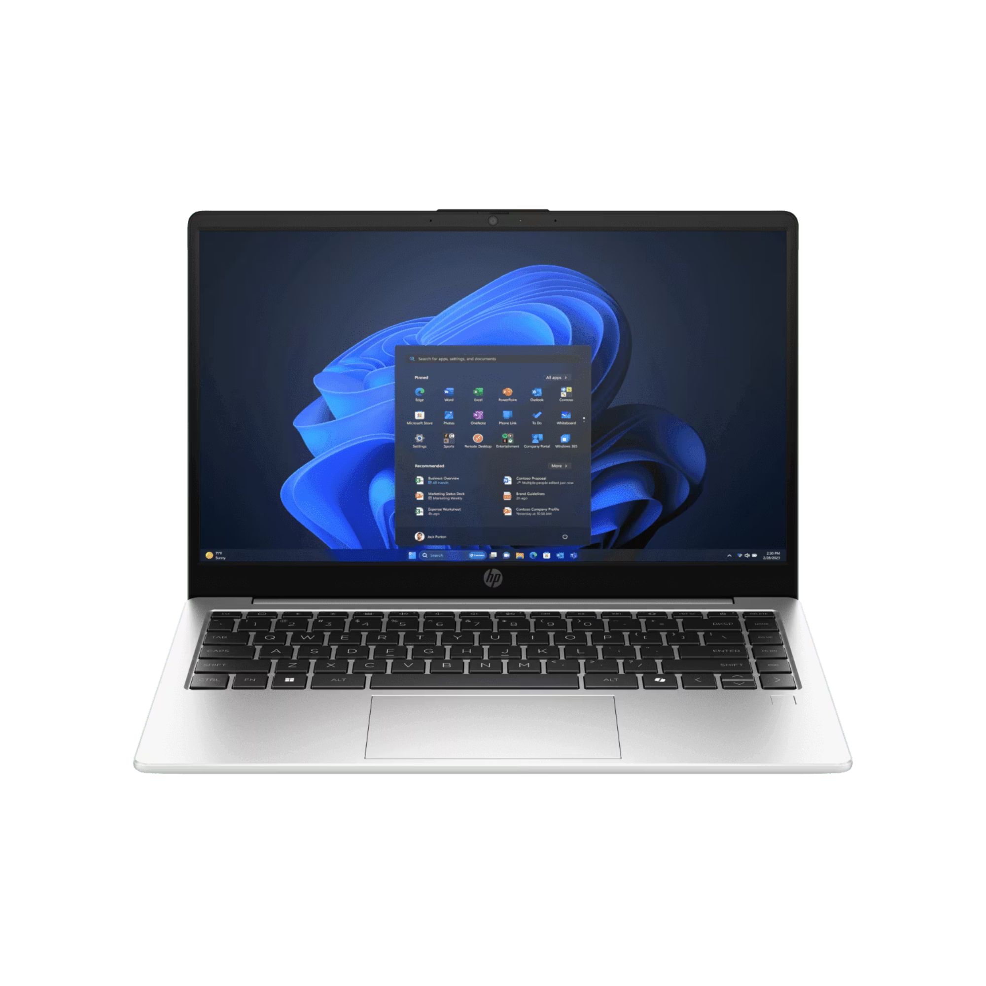 HP 240R G10 de 14'', Intel Core Ultra 5 120u, 8 GB RAM, 512 GB SSD NVMe, Windows 11 Home, Plata