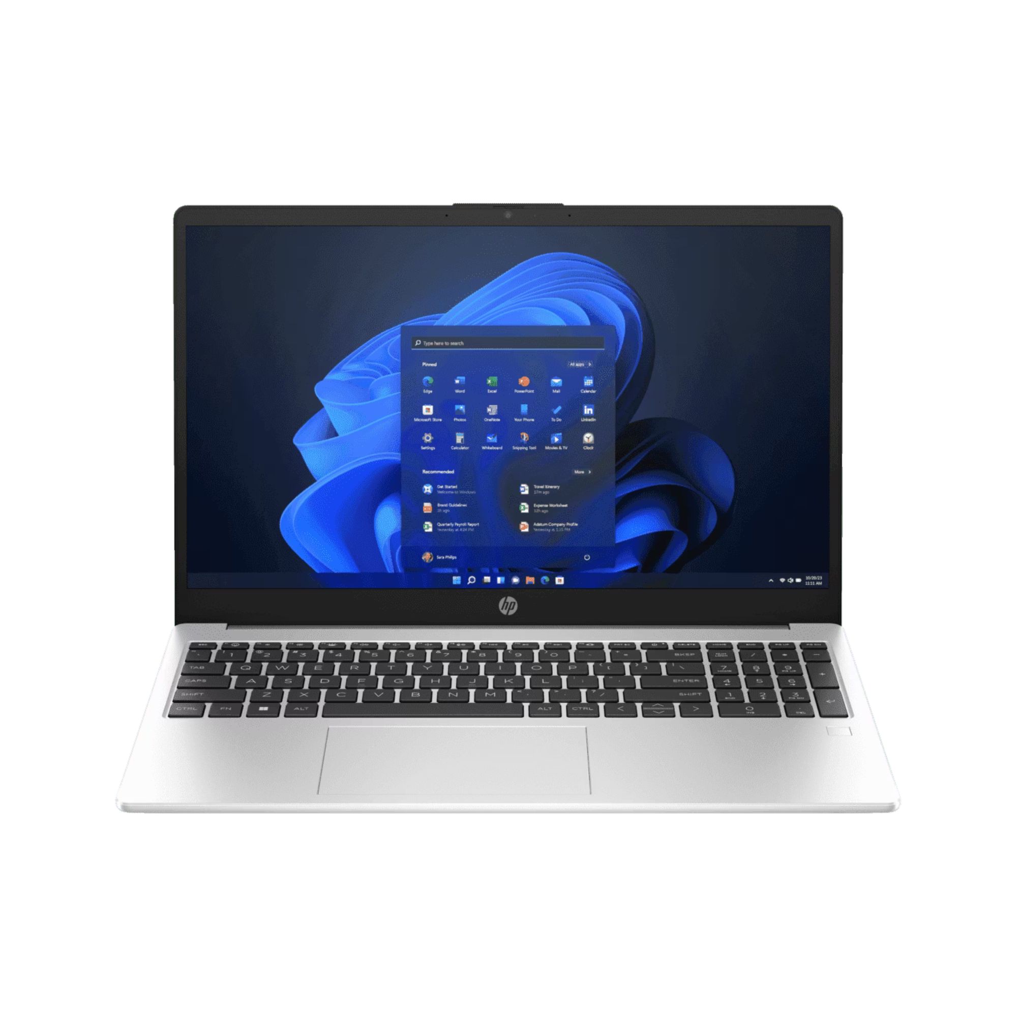 HP 255 G10 de 15.6'', AMD Ryzen 5 7530U, 8 GB RAM, 512 GB SSD NVMe, Windows 11 Home, Plata