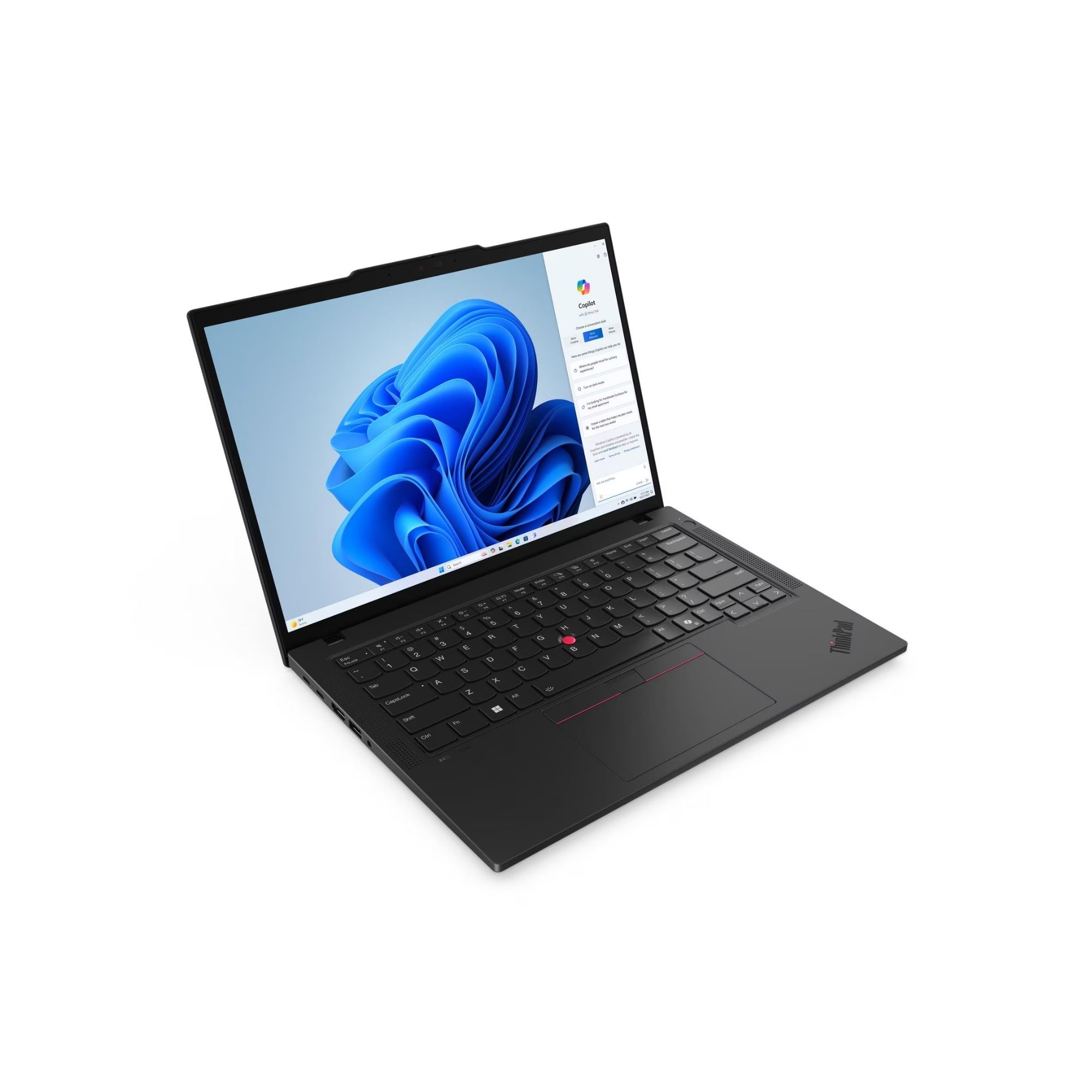 Lenovo ThinkPad T14 Gen 5 de 14'', Intel Core Ultra 7 155U, 32 GB RAM DDR5, 1 TB SSD NVMe, Windows 11 Pro, Negro