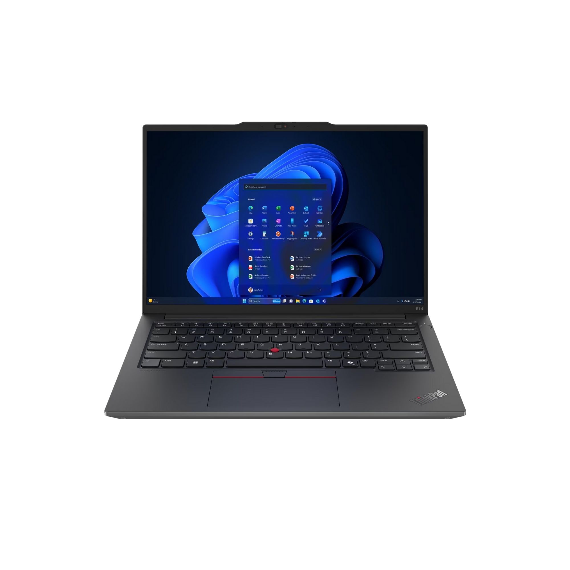 Lenovo ThinkPad E14 Gen 6 de 14'', AMD Ryzen 5 7535U, 32 GB RAM DDR5, 512 GB SSD NVMe, Windows 11 Pro, Negro