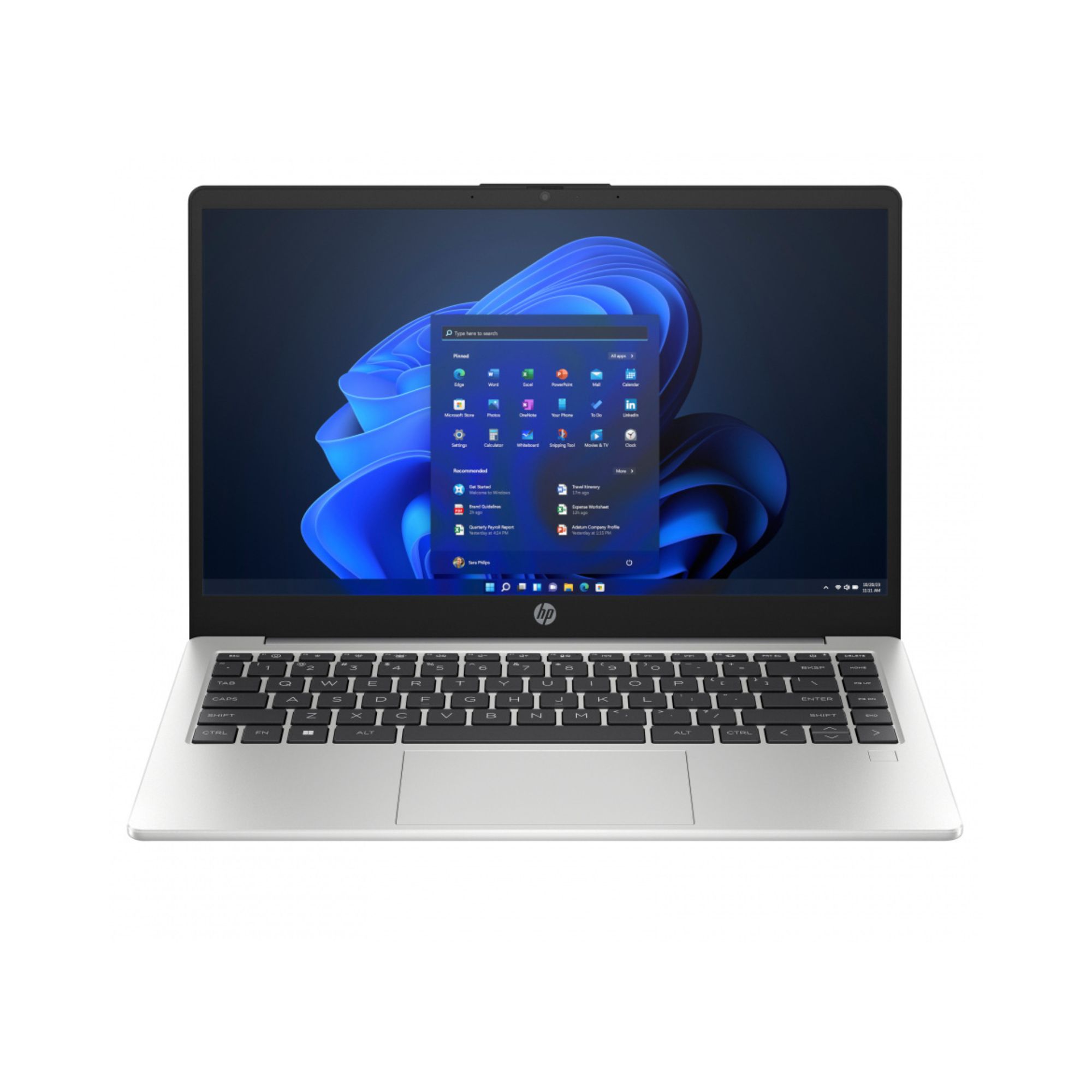 HP 245 G10 de 14", AMD Ryzen 5 7520U, 8 GB RAM, 512 GB SSD NVMe, Windows 11 Home, Plata