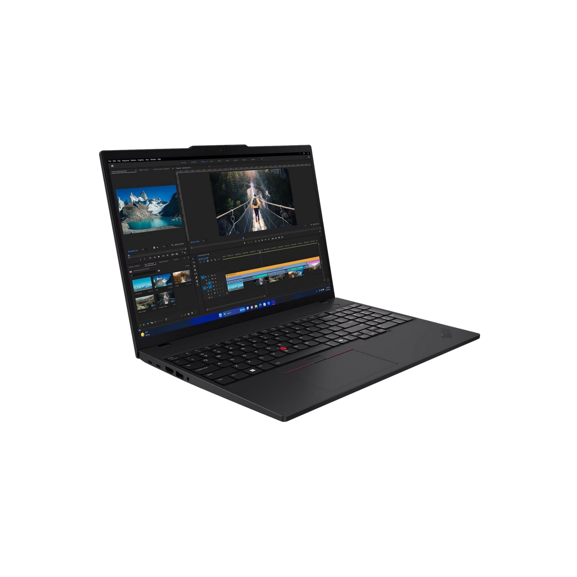 Lenovo ThinkPad T16 Gen 3 de 16'', Intel Core Ultra 5 125U, 16 GB RAM DDR5, 512 GB SSD NVMe, Windows 11 Pro, Negro