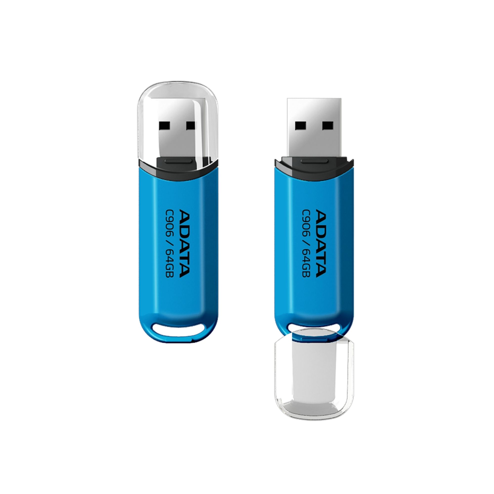100 Pack - Memoria USB Adata C906 de 64 GB, USB 2.0, Azul