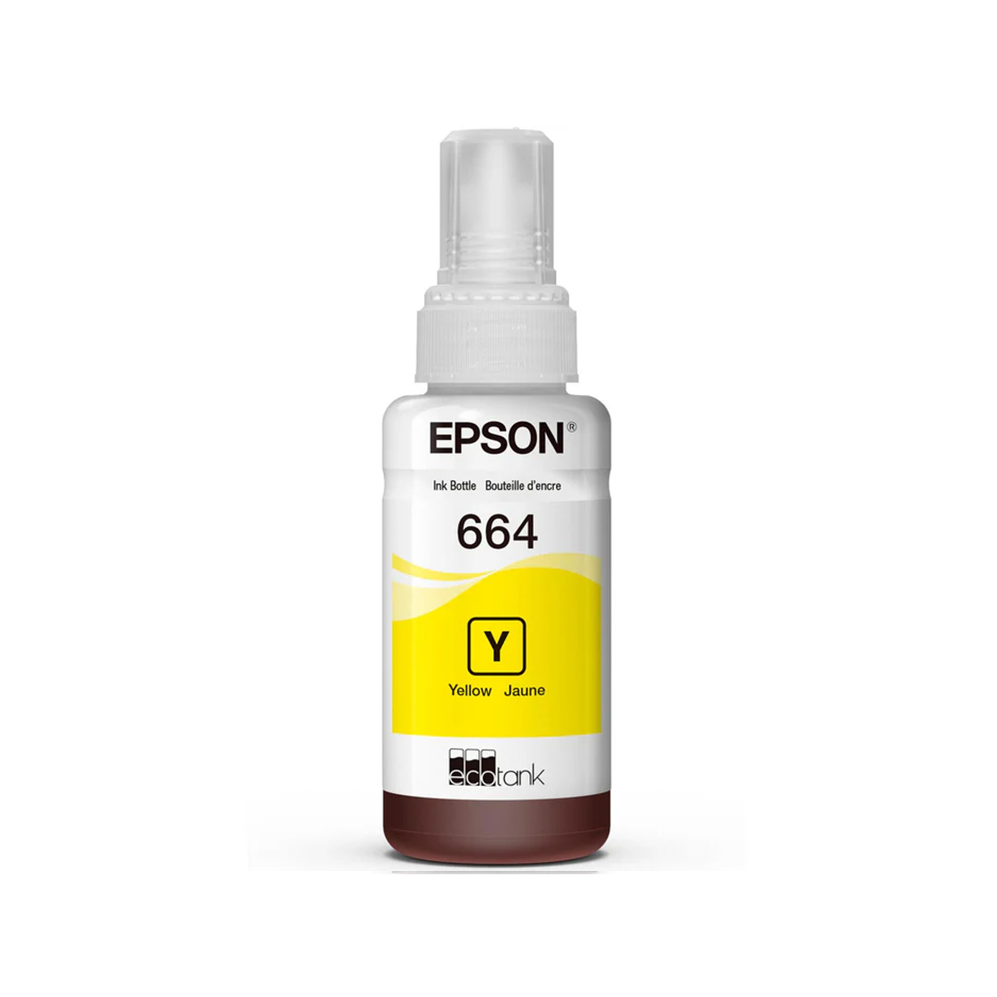 Botella de Tinta Epson T664 de 70 ml, Amarillo