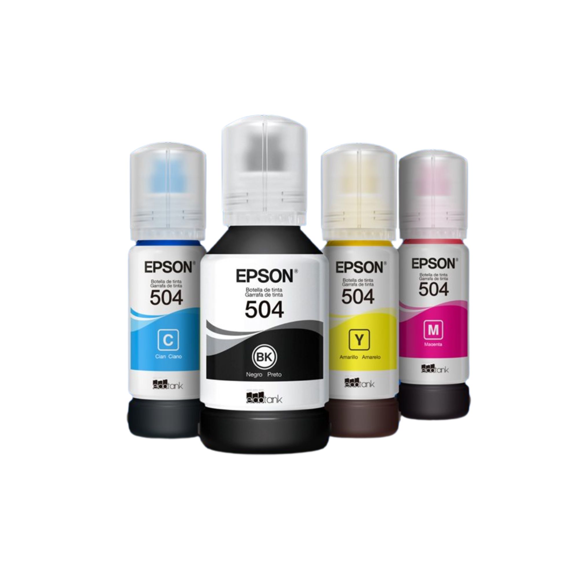 4 Pack - Botella de Tinta Epson T504 de 70 ml