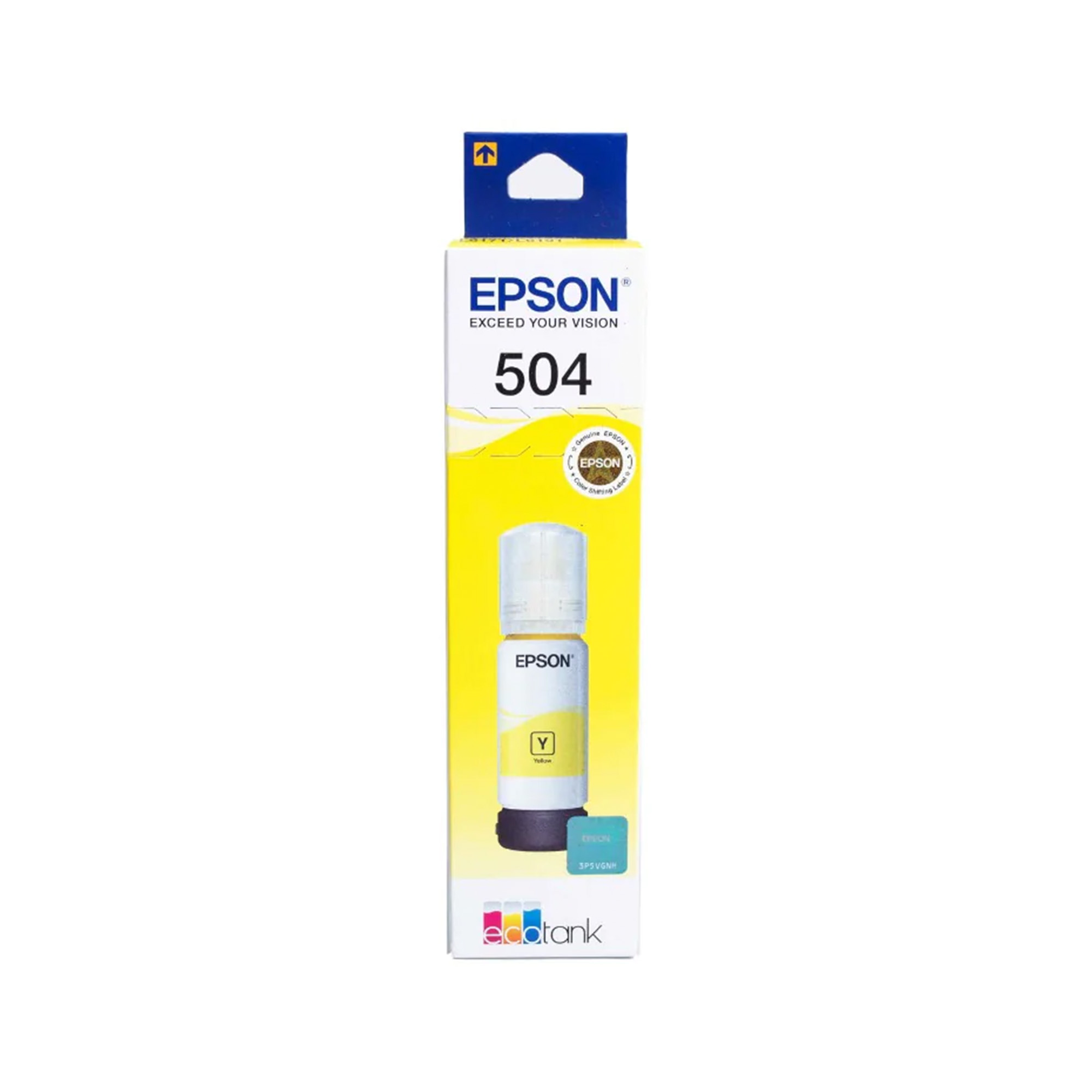 Botella de Tinta Epson T504 de 70 ml, Amarillo