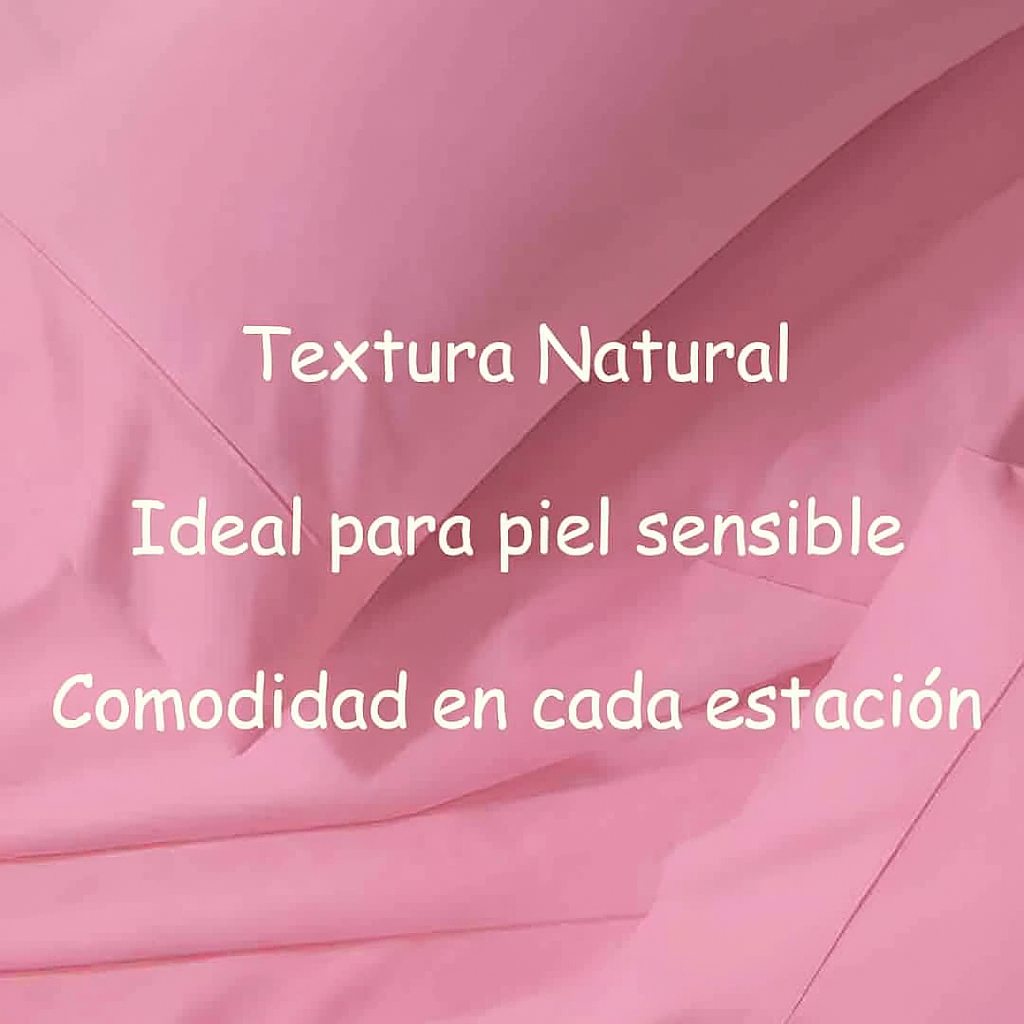 Juego de Sábanas Individual 100% Algodón Premium Rosa Pastel - Confort y Calidez todo el  año – Kyuden Home