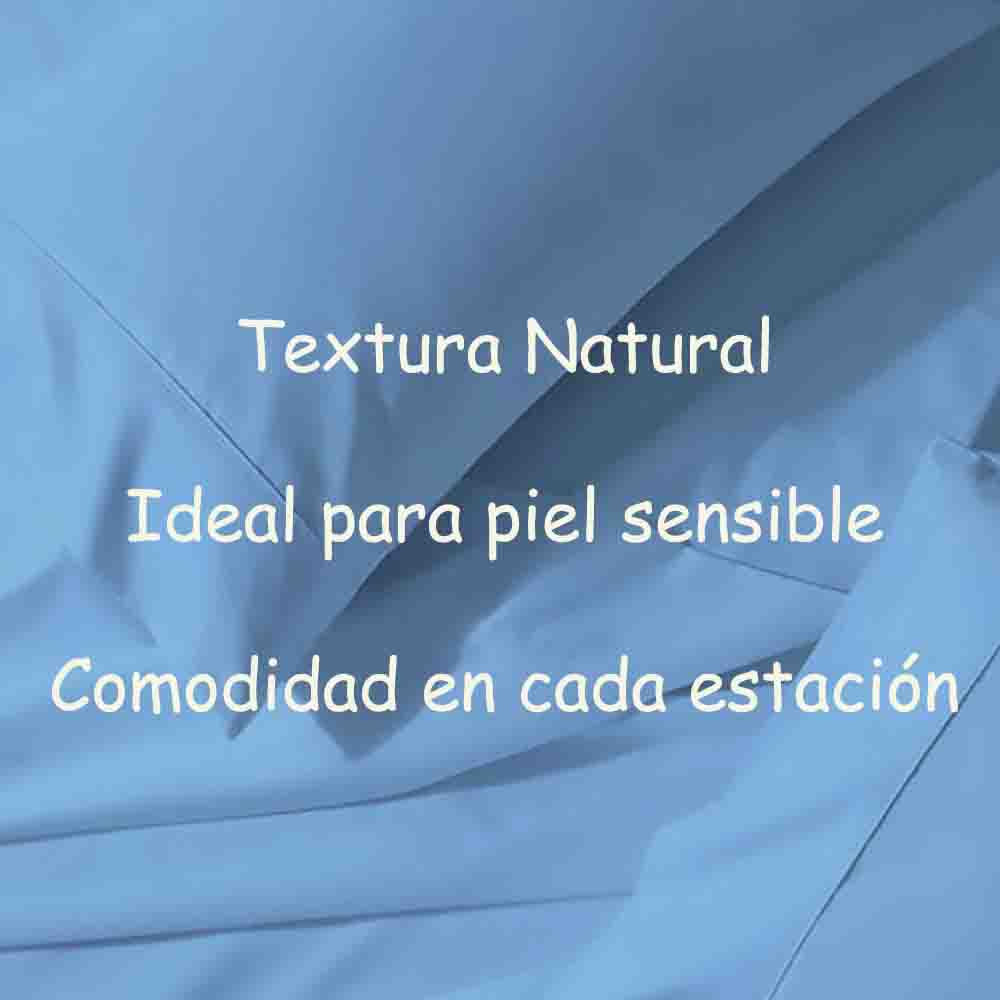 Juego de Sábanas Matrimonial 100% Algodón Premium Azul Pastel - Confort y Calidez todo el  año – Kyuden Home