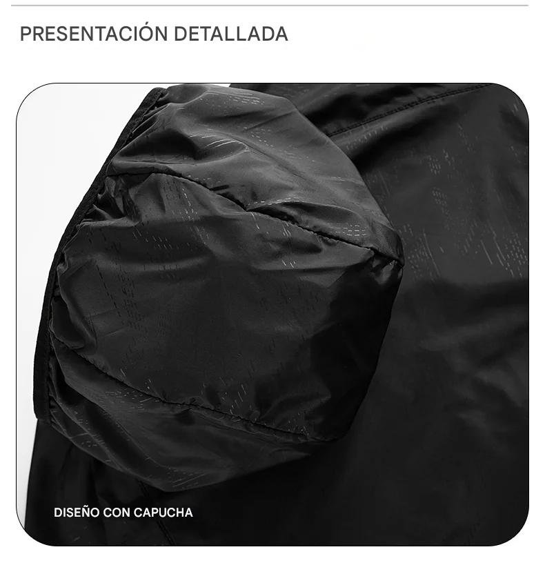 Chamarra senderismo azul cielo Talla G impermeables cortavientos escalada lluvia Unisex deporte