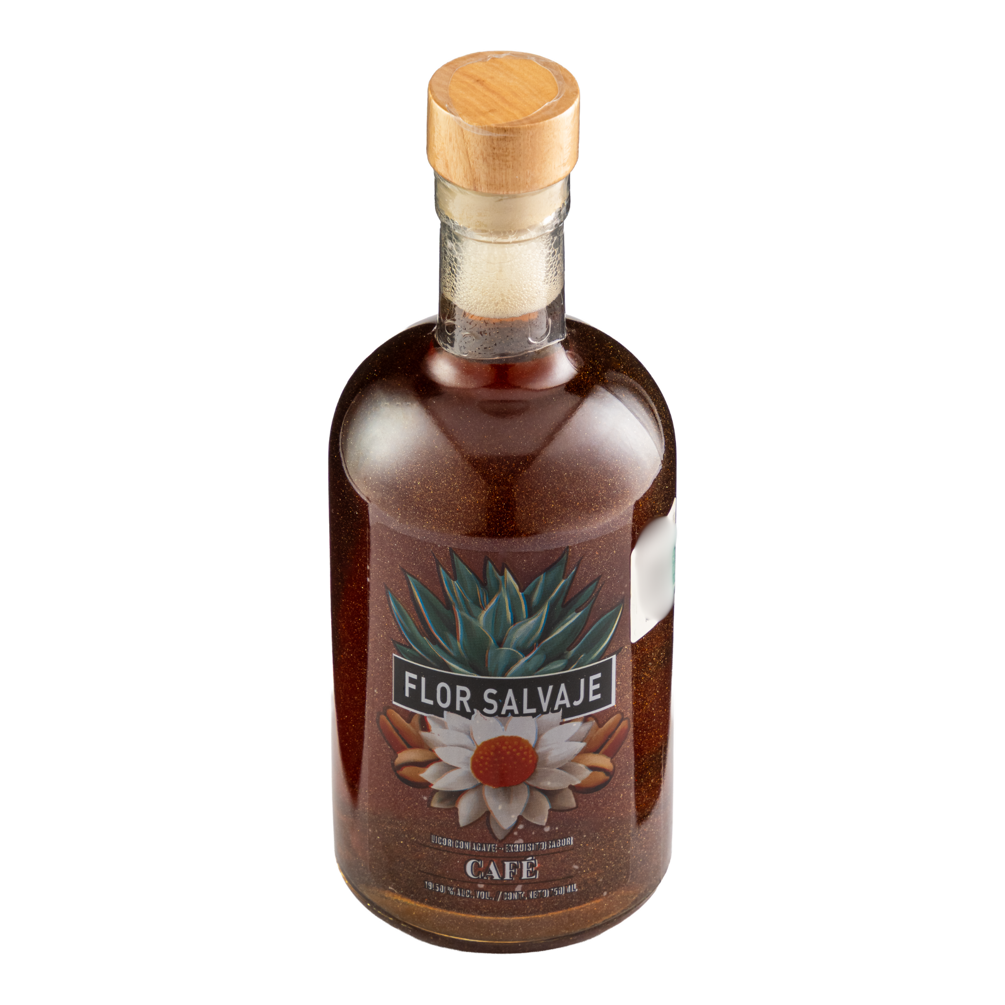 Licor De Agave Flor Salvaje Café 750 Ml