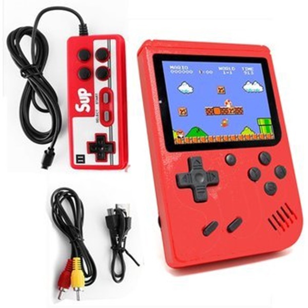 Consola retro Sup 420 juegos con control rojo - Sup