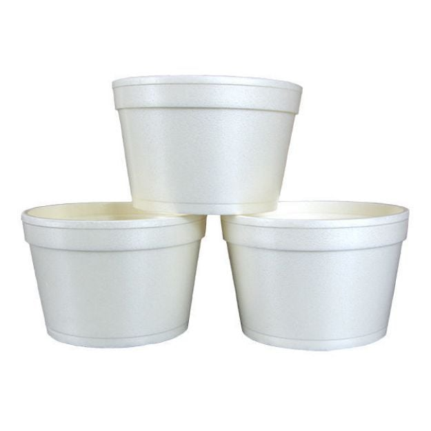 Envase Termico con tapa 716 Converpro Bio con 100Pz de 16 oz/ 473 ml Biodegrable 