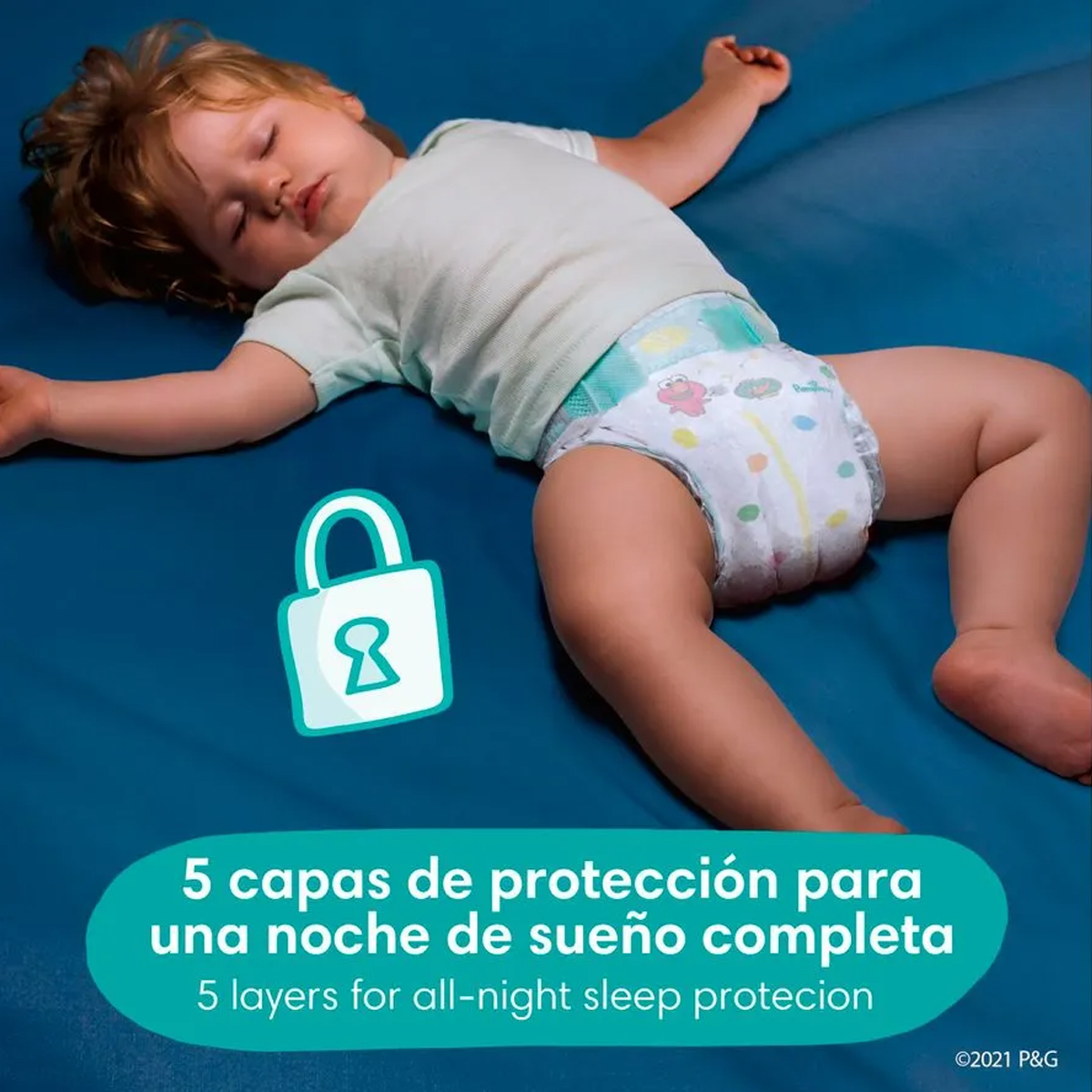 Pañales Pampers Baby Dry Talla 6 21pz