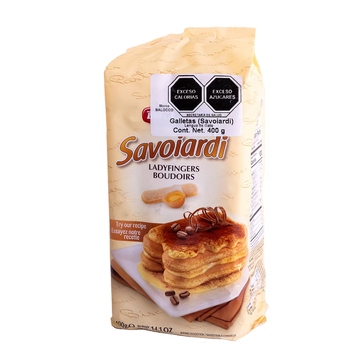 Galletas Savoiardi Balocco Lengua De Gato 400 gr