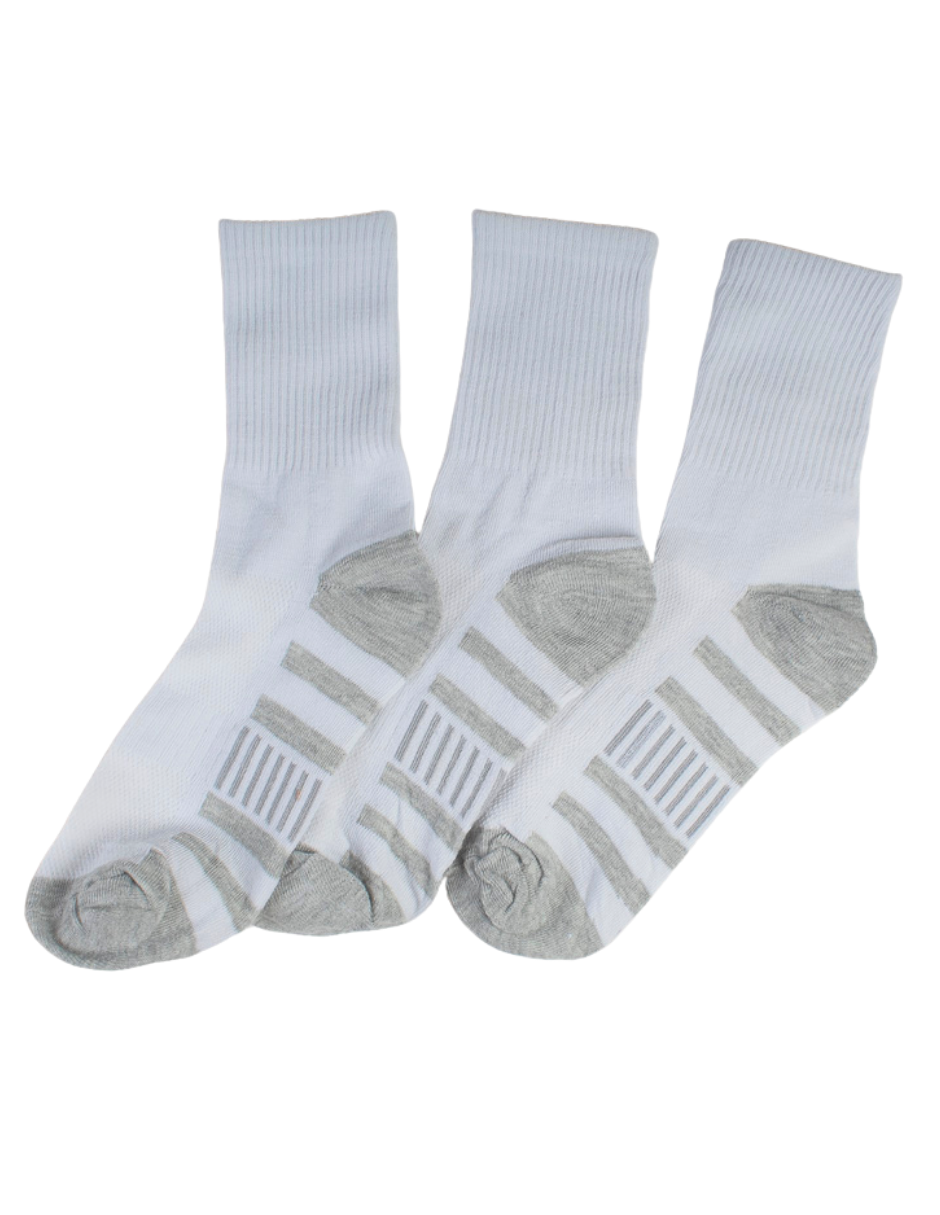 Set 3 Calcetines Deportivos Unitalla Algodón Suave