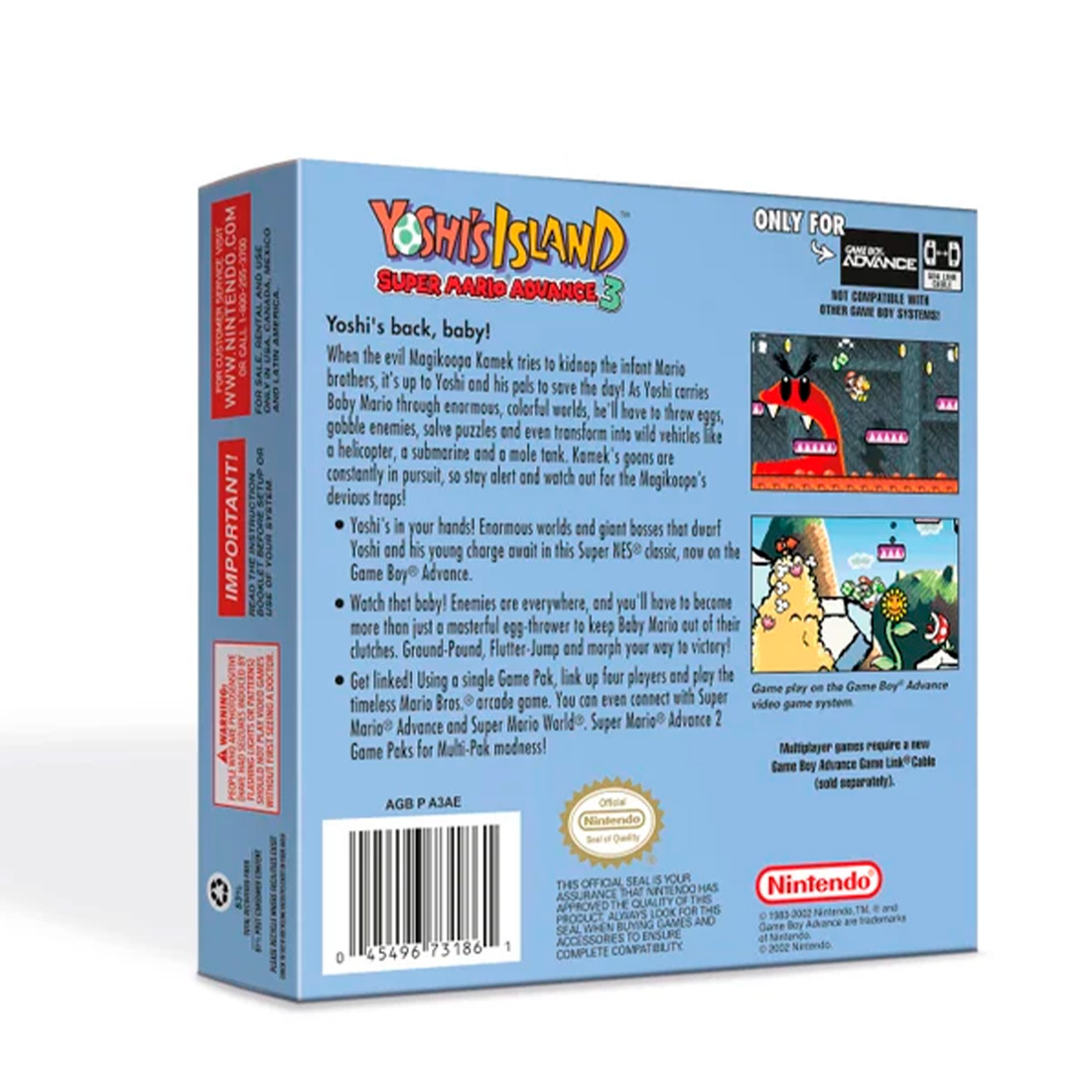 Super Mario Advance 3 Yoshi's Island Gba