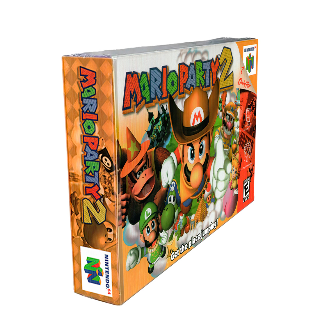 Mario Party 2 Físico En Caja Con Manual Nintendo 64.