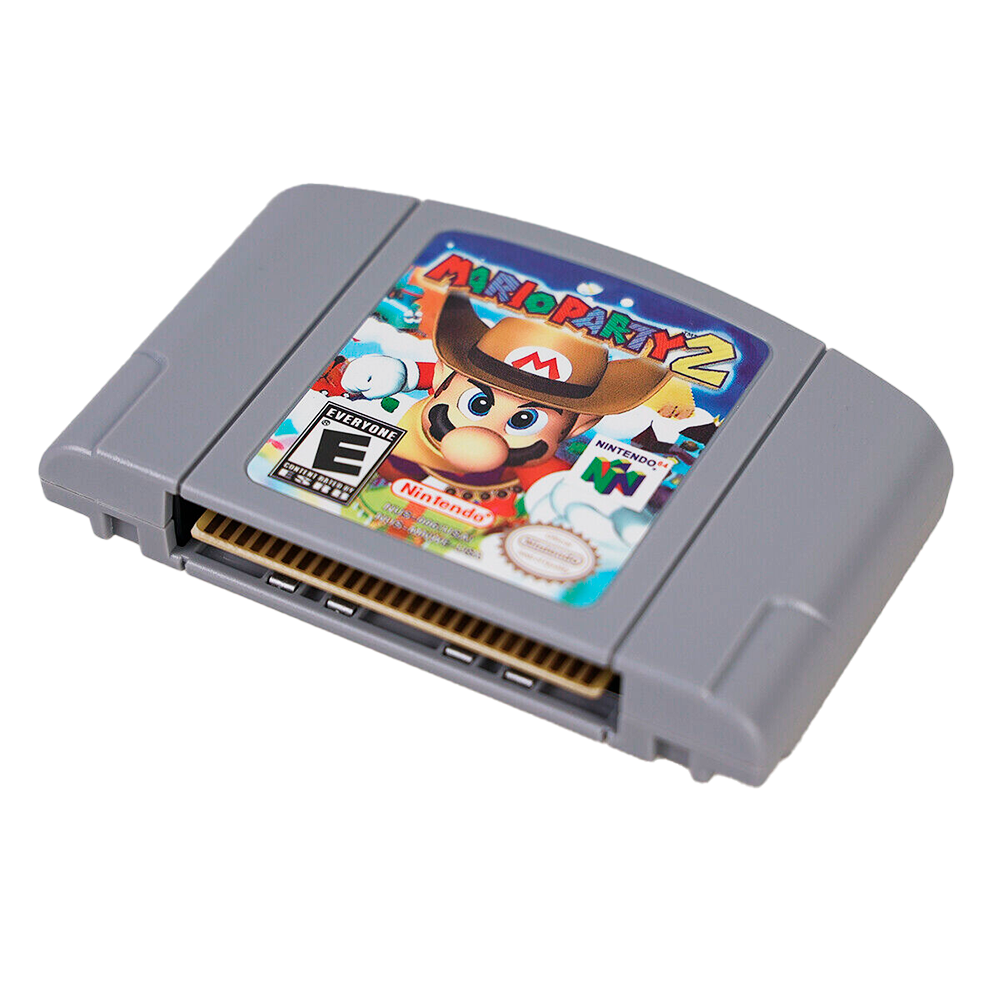 Mario Party 2 Físico En Caja Con Manual Nintendo 64.