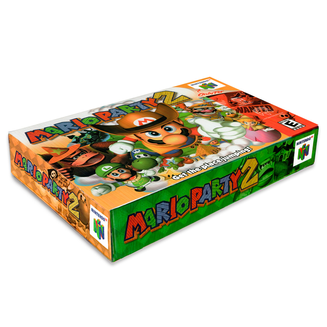 Mario Party 2 Físico En Caja Con Manual Nintendo 64.