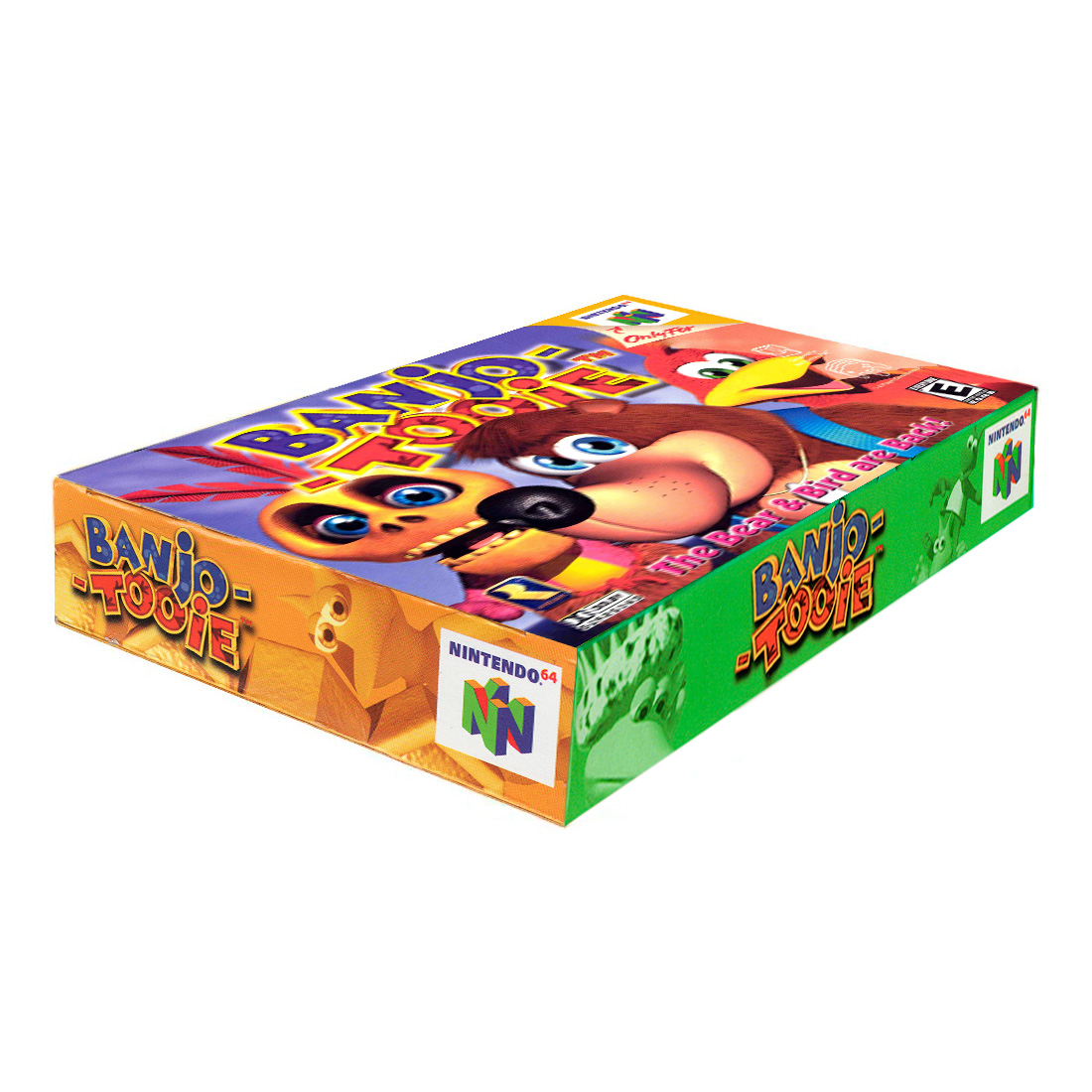 Banjo Tooie N64 Físico En Caja Con Manual Caja De Acrílico.