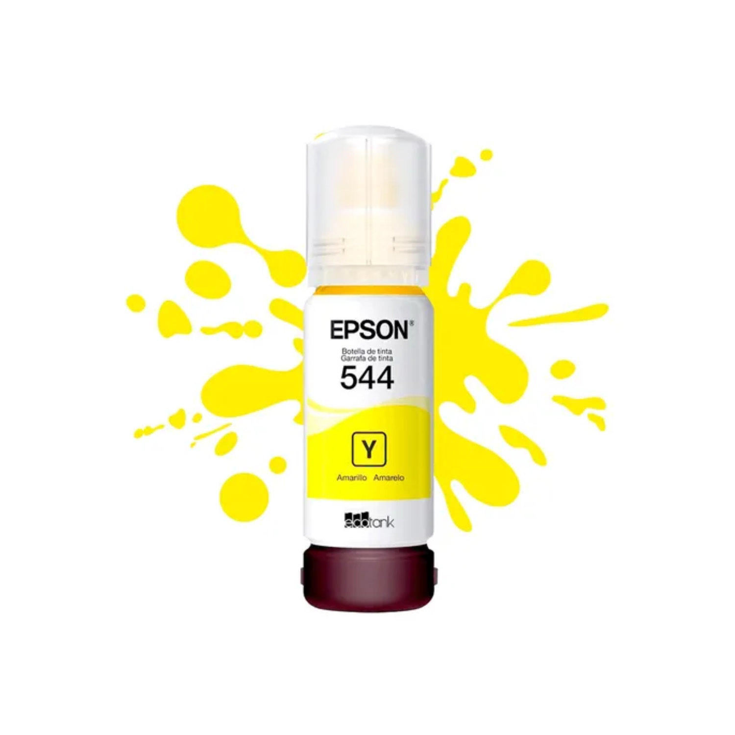 Tinta Epson Original T544-AL EcoTank L1110/L3110/L3150/L5190 Color Amarillo