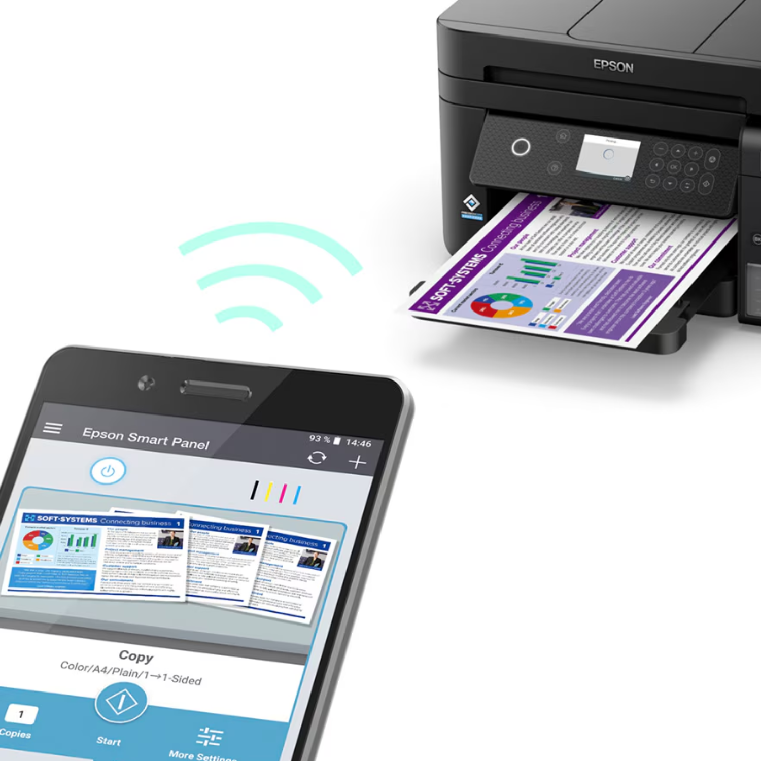 Multifuncional Epson EcoTank L6270 Color Inyección de Tinta