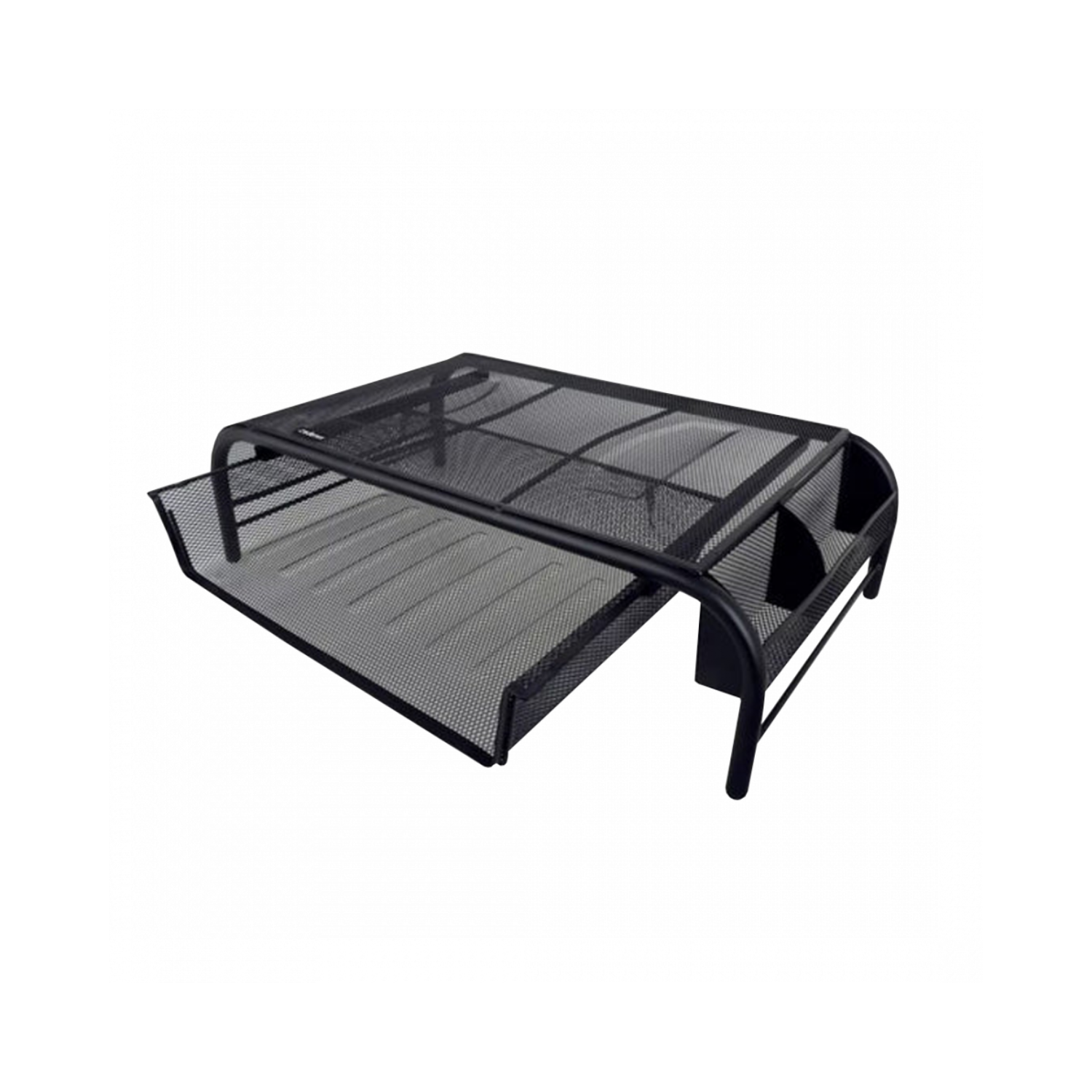 Soporte Organizador Nextep de Malla para Laptop y Monitor con Cajón