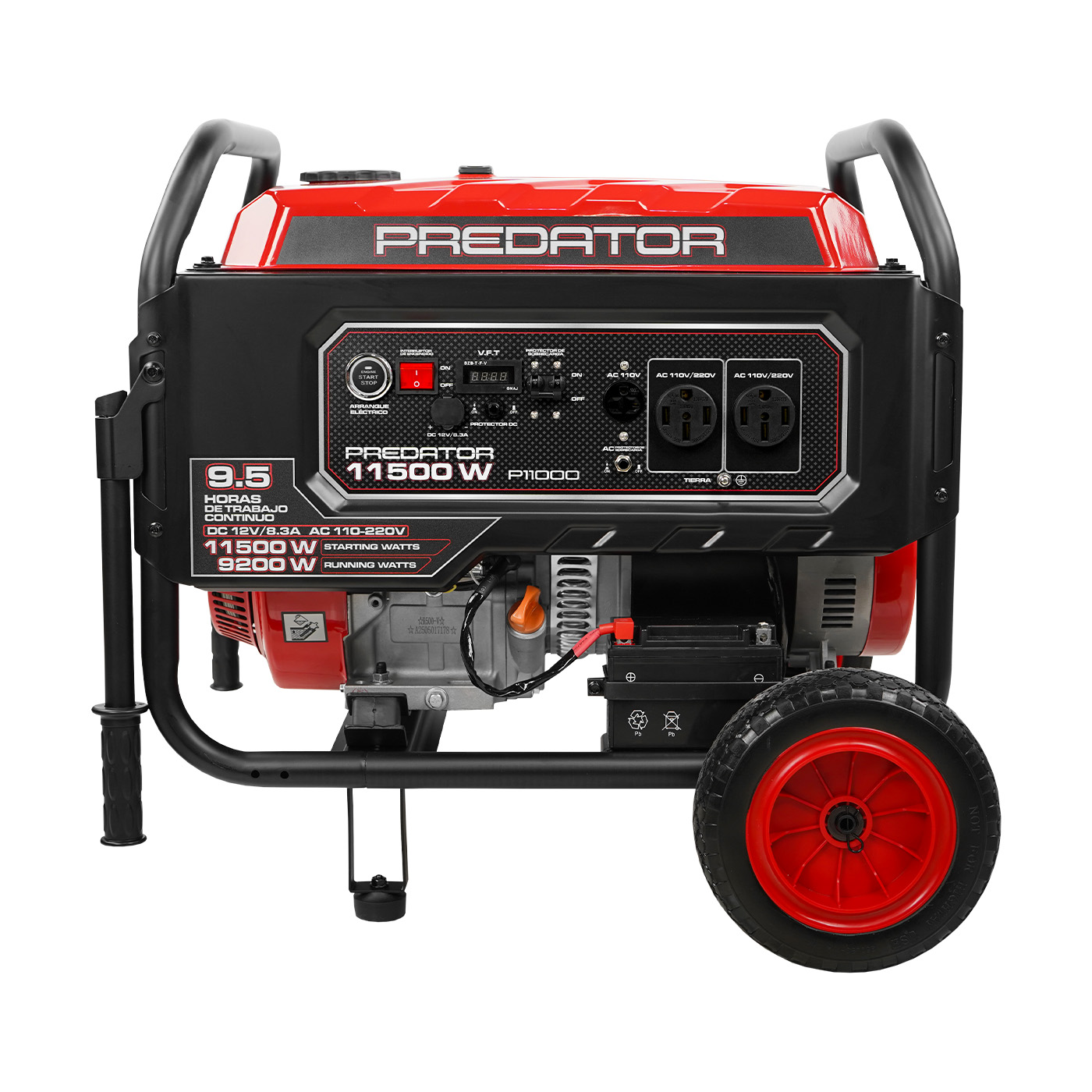 Generador Eléctrico Predator Potencia 11,500 Watts – P11000