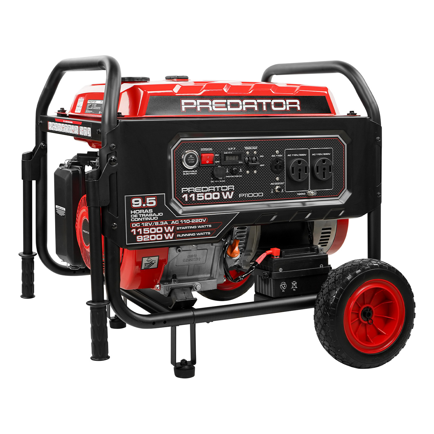 Generador Eléctrico Predator Potencia 11,500 Watts – P11000