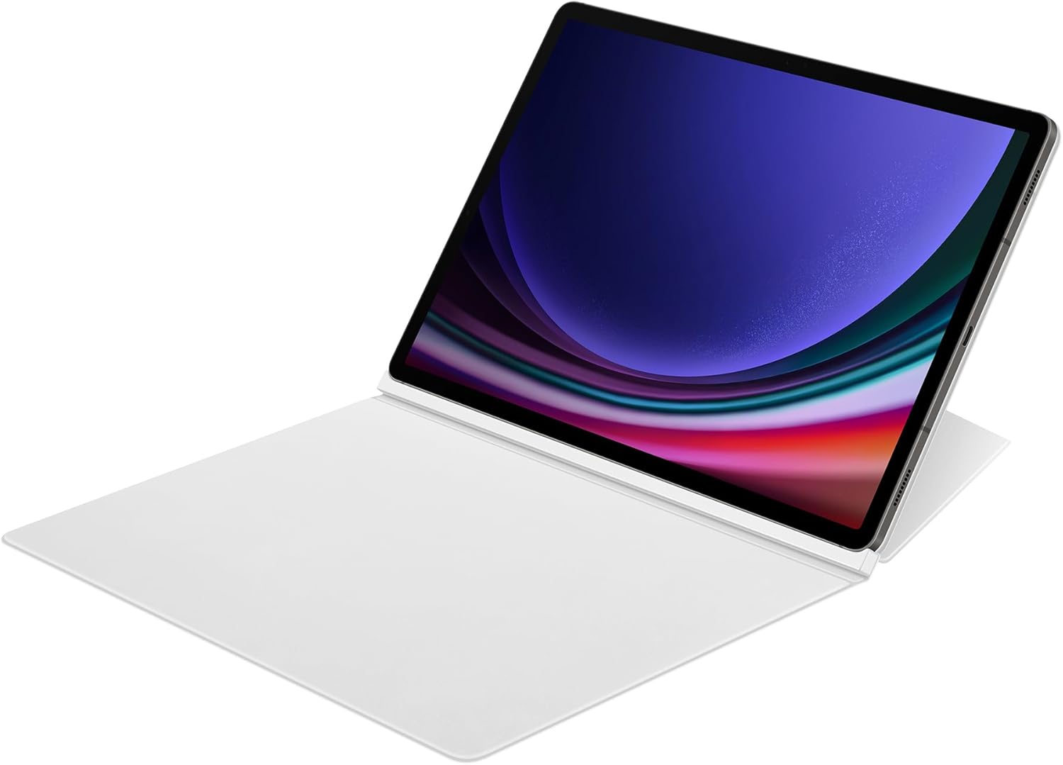 Funda Samsung Galaxy Smart Book Cover Tab S9+ / S9 Fe+ Color Blanco