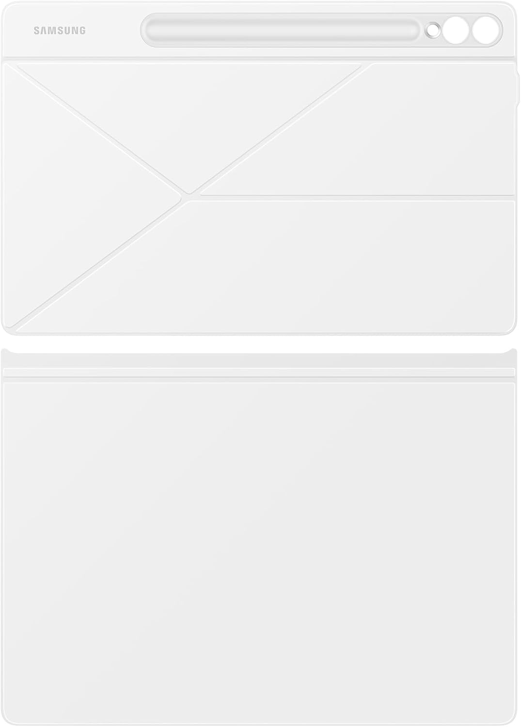 Funda Samsung Galaxy Smart Book Cover Tab S9+ / S9 Fe+ Color Blanco