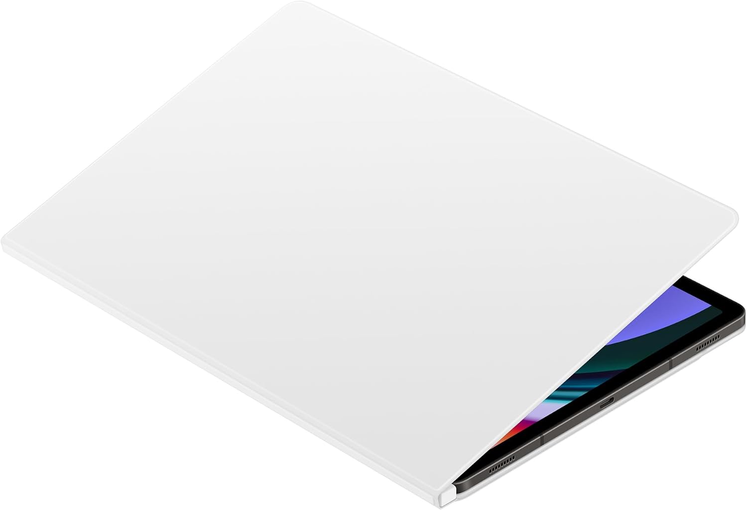 Funda Samsung Galaxy Smart Book Cover Tab S9+ / S9 Fe+ Color Blanco