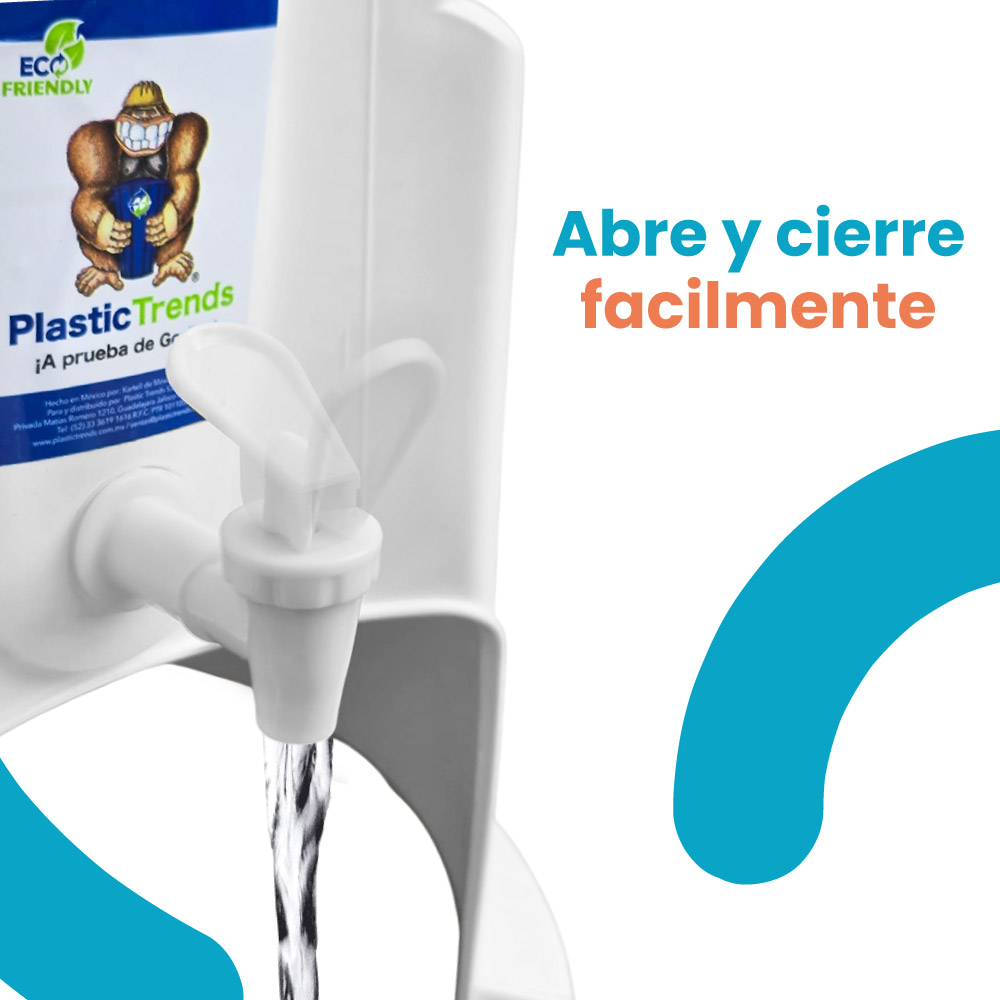 Porta Garrafones de Mesa Plástico Estante para garrafones