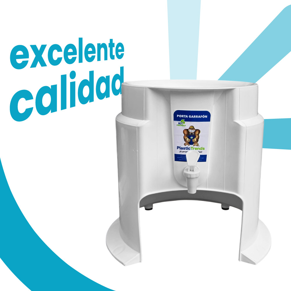Porta Garrafones de Mesa Plástico Estante para garrafones