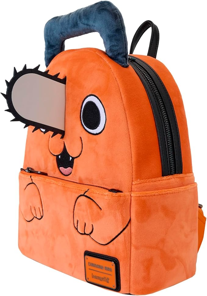 Mini Mochila Loungefly – Chainsaw Man “Pochita” Plush Cosplay